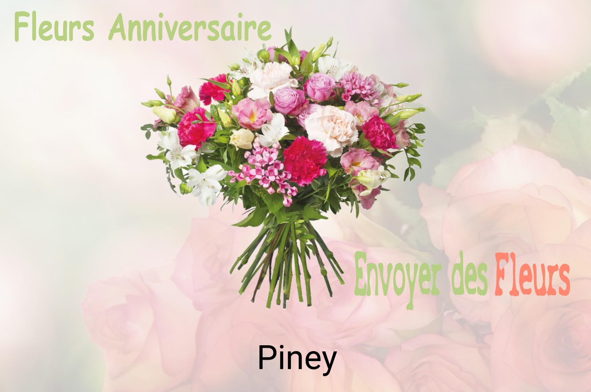 Bouquet de fleurs d’anniversaire livré à Piney