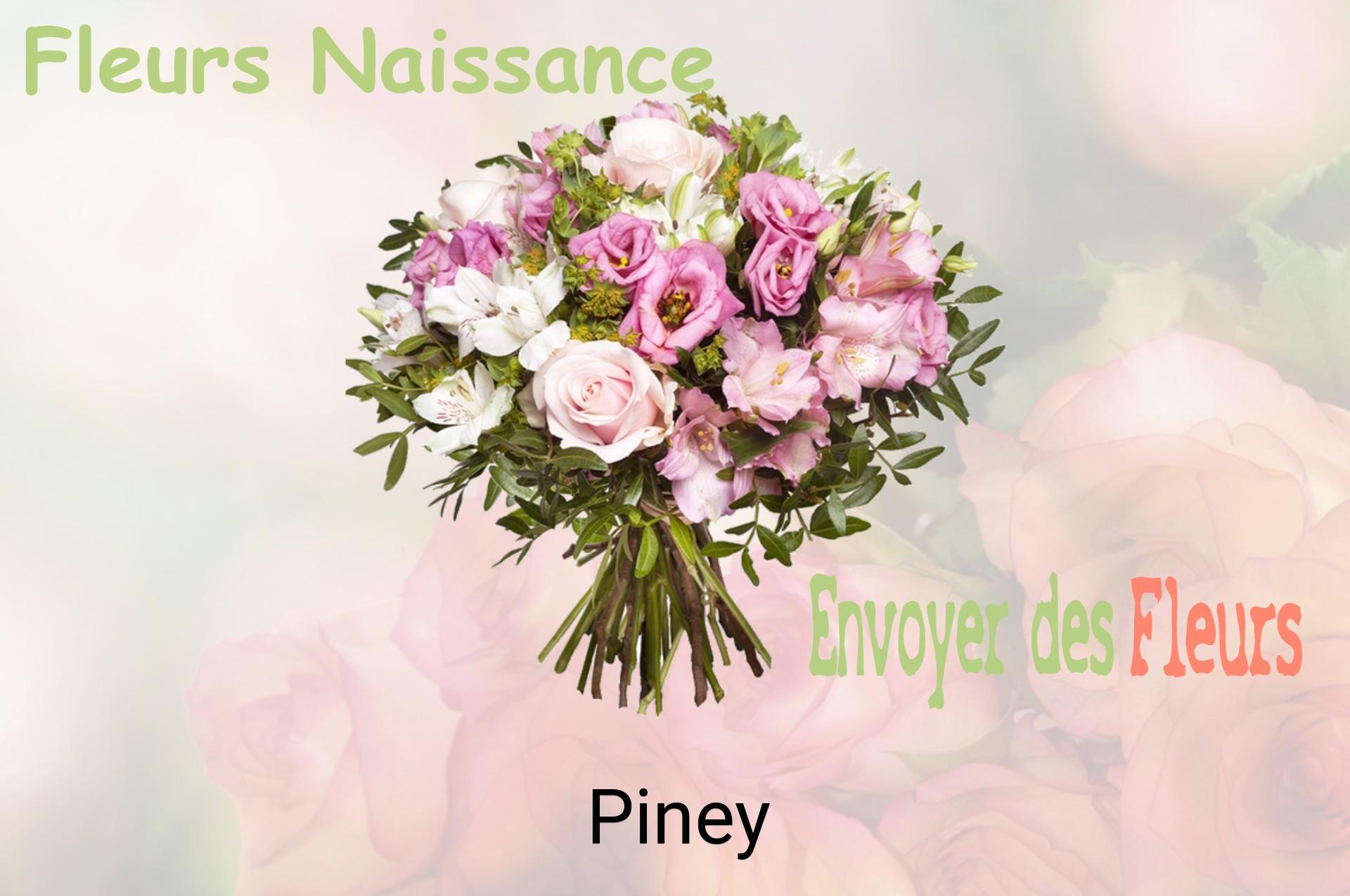 Bouquet de fleurs de naissance livré à Piney